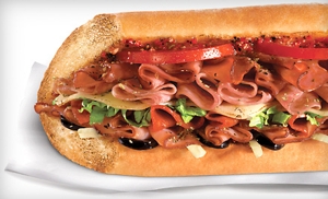 Up to 59% Off Sandwiches at Quiznos