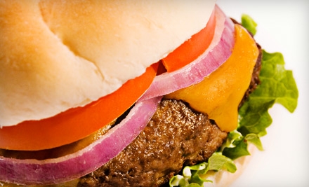 Up to 55% Off Burger Meal at Upper Deck Sports Lounge & Grill