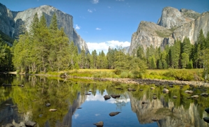 Yosemite Lodge Overlooking Merced River