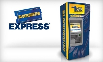 Blockbuster Express – $2 for Five $1 Rental Vouchers